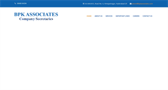 Desktop Screenshot of bpkassociates.com